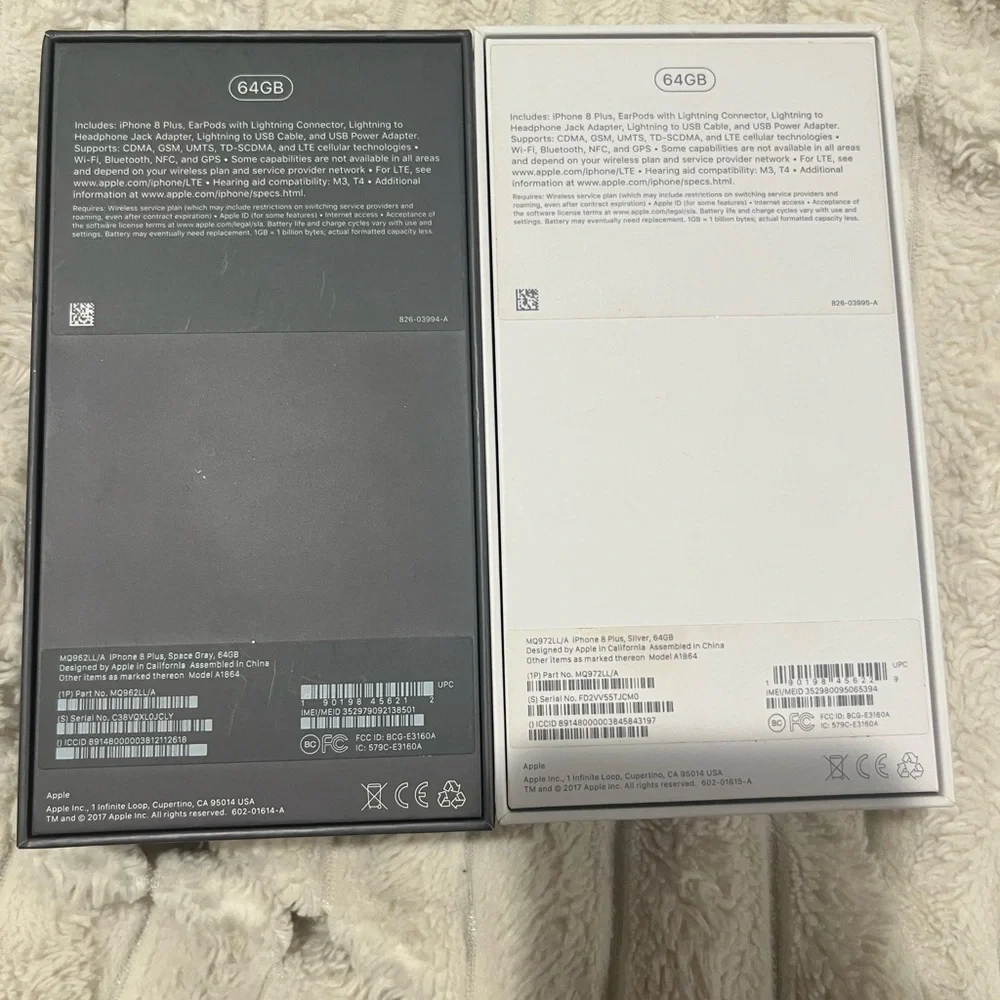 Apple iPhone boxes (White) - Sleek White Finish
